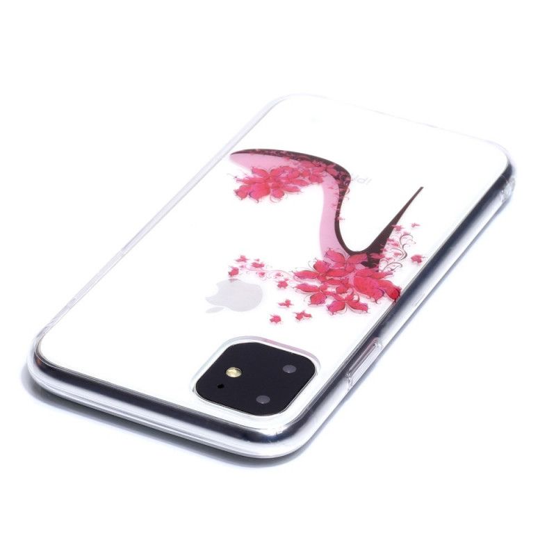 Case Hoesje iPhone 11 Telefoonhoesje Bloemrijke Pomp