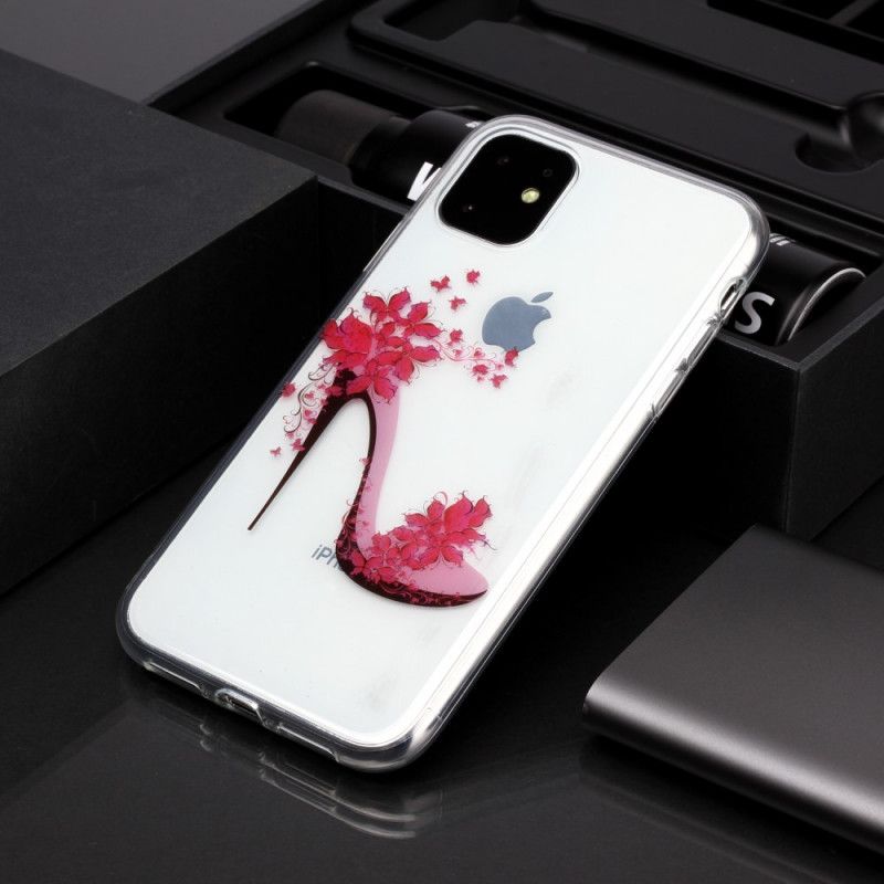 Case Hoesje iPhone 11 Telefoonhoesje Bloemrijke Pomp