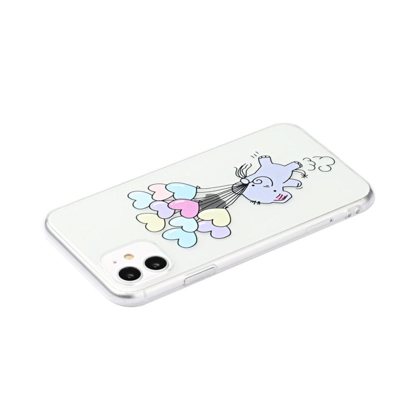 Cover Hoesje iPhone 11 Telefoonhoesje Olifantenballonnen