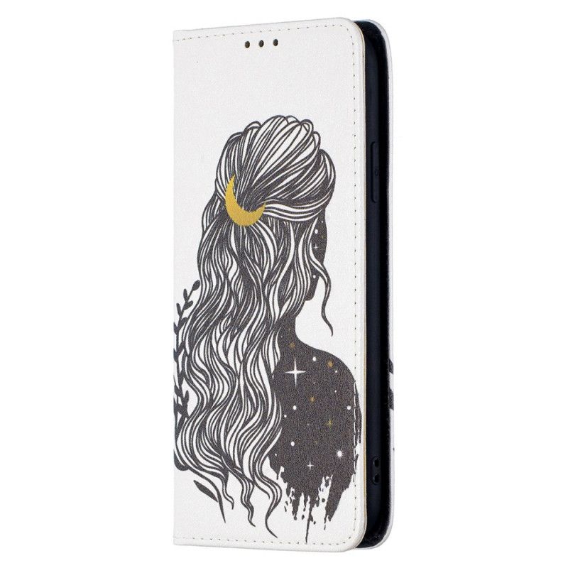 Folio-hoesje iPhone 11 Telefoonhoesje Mooi Haar