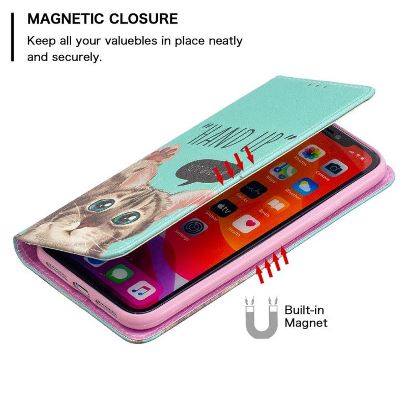 Folio-hoesje voor iPhone 11 Hand Omhoog