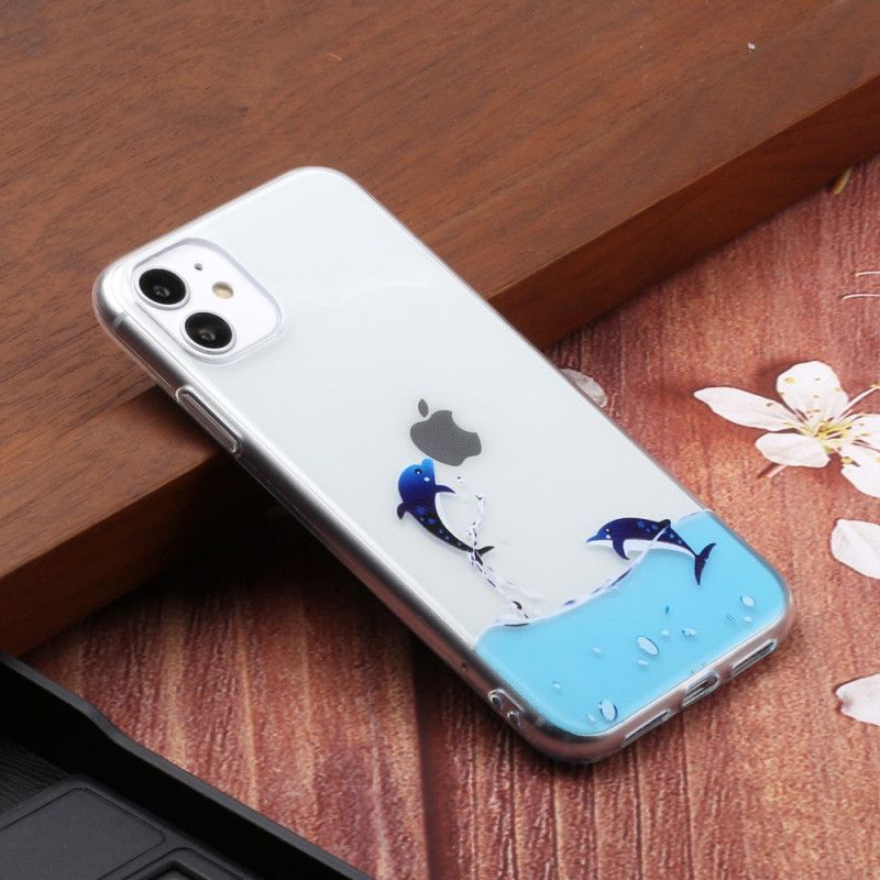 Hoesje iPhone 11 Dolfijnenspellen