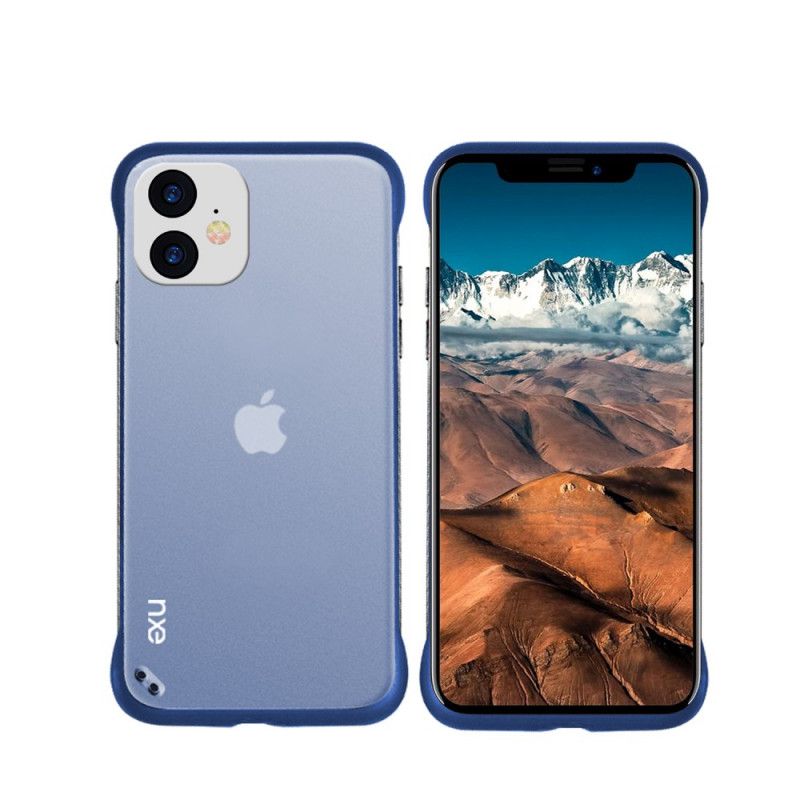 Hoesje iPhone 11 Geel Nxe Serie Helder Mat