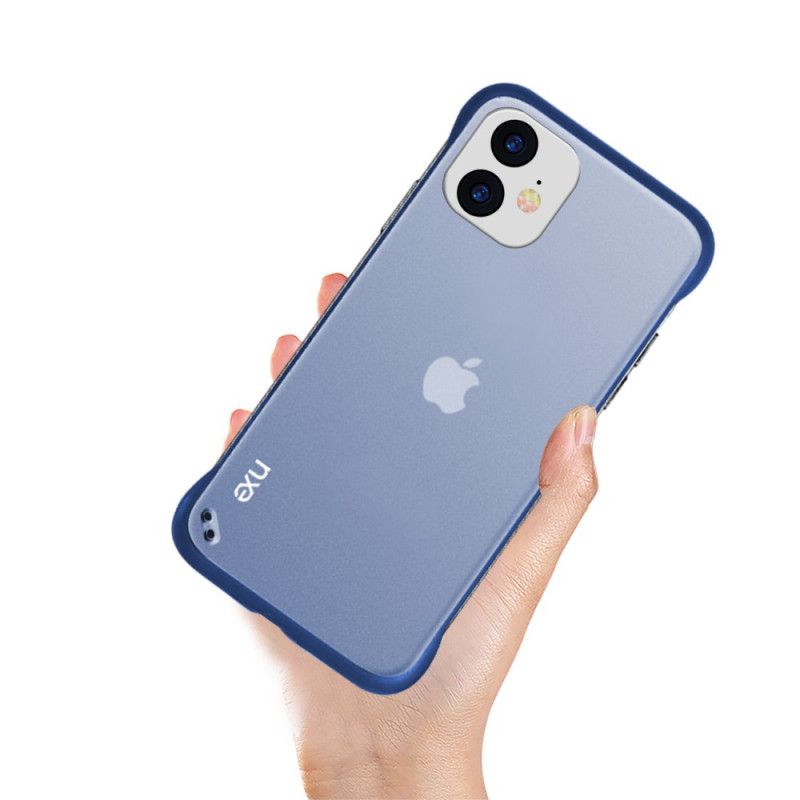 Hoesje iPhone 11 Geel Nxe Serie Helder Mat