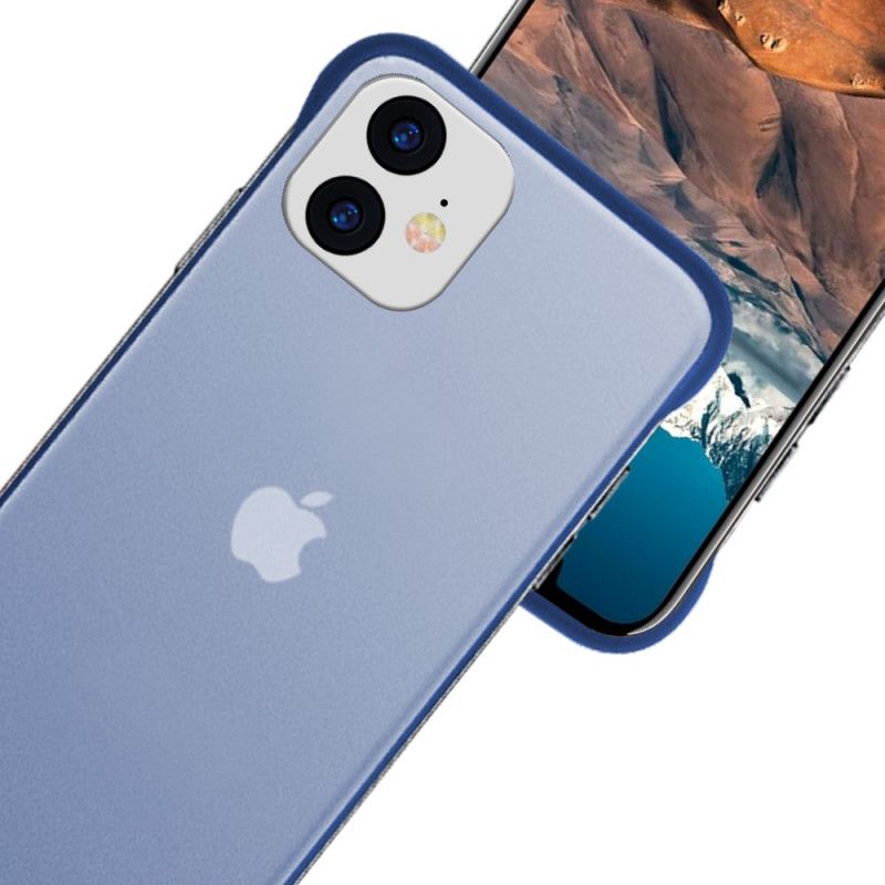 Hoesje iPhone 11 Geel Nxe Serie Helder Mat