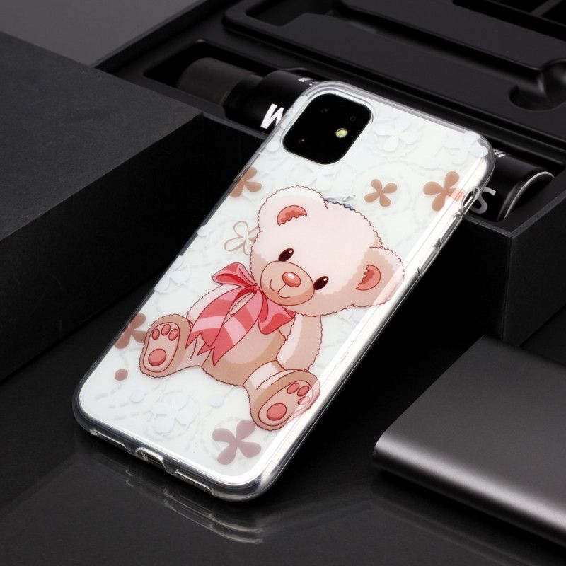 Hoesje iPhone 11 Schattige Teddybeer