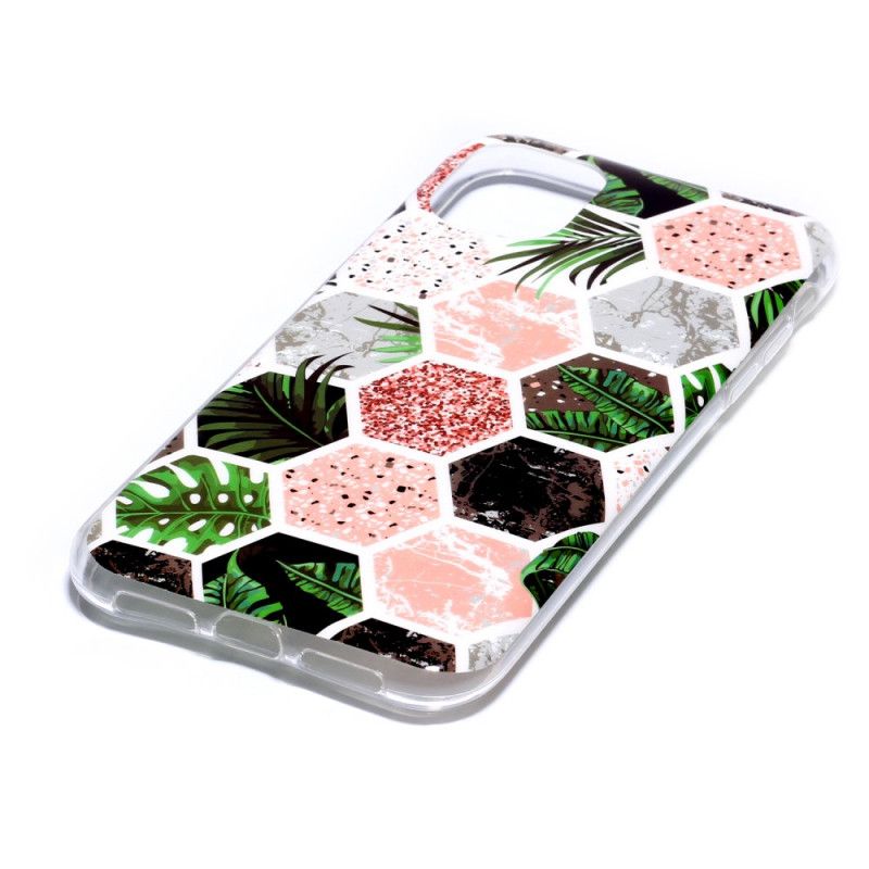 Hoesje iPhone 11 Telefoonhoesje Bijenkorf En Gras Glitter