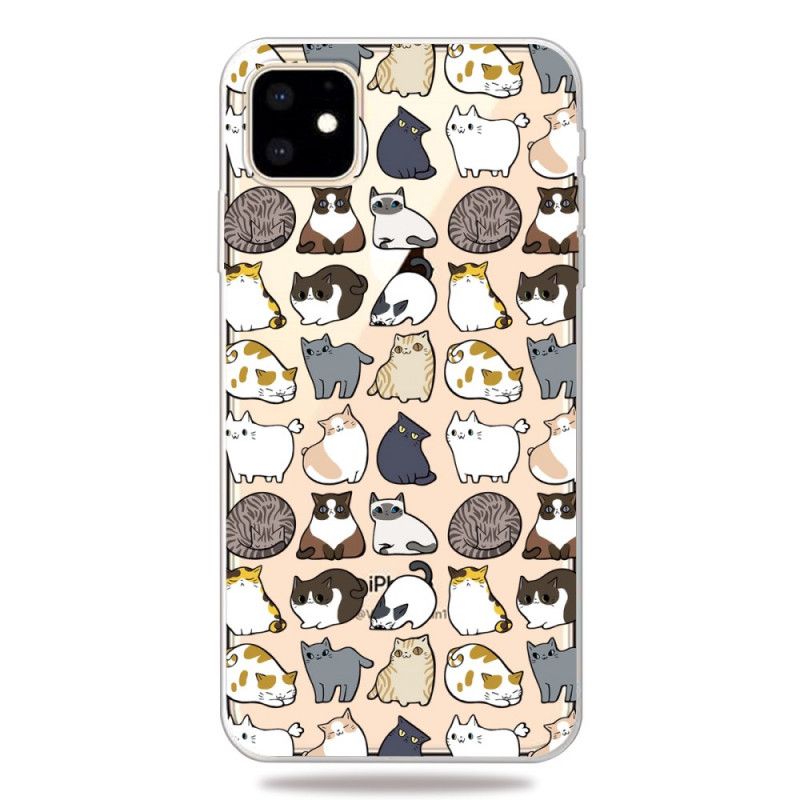 Hoesje iPhone 11 Topkatten