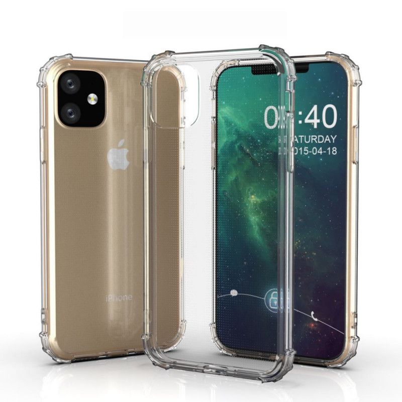 Hoesje iPhone 11 Transparante Premium Siliconen