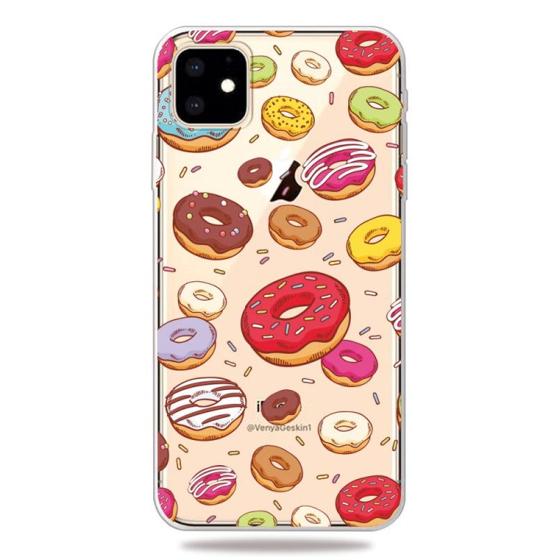 Hoesje voor iPhone 11 Hou Van Donuts