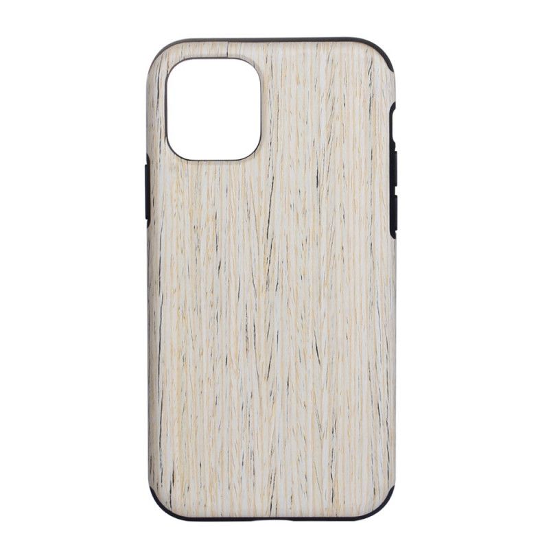 Hoesje voor iPhone 11 Lichtbruin Hout - Lichtbruin Houtstijl