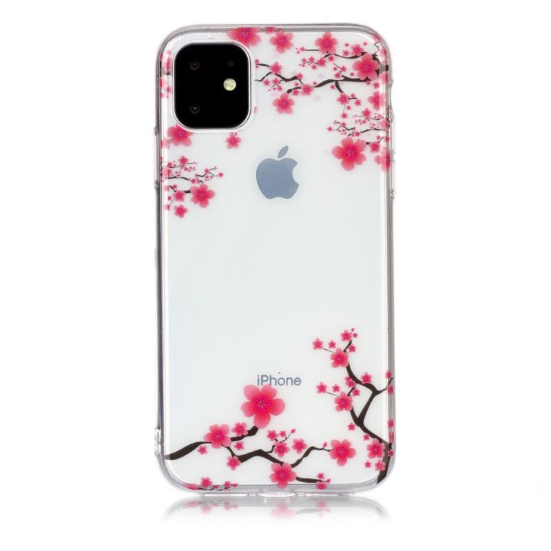 Hoesje voor iPhone 11 Transparant Bloeiende Boom