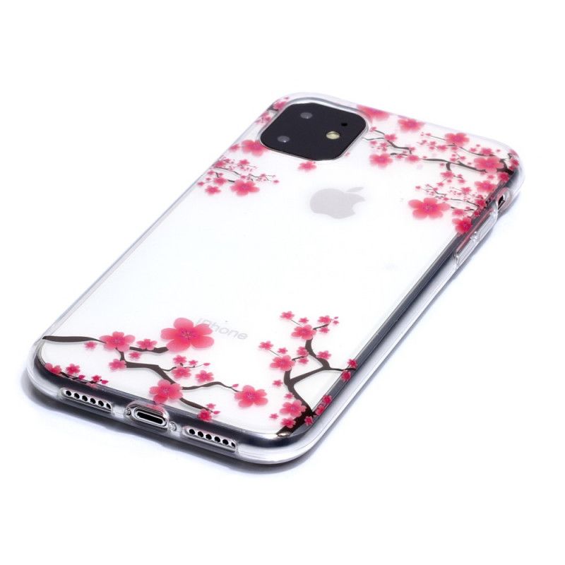 Hoesje voor iPhone 11 Transparant Bloeiende Boom