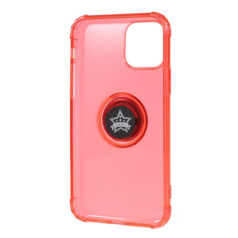 Hoesje voor iPhone 11 Transparant Transparante Metalen Ring