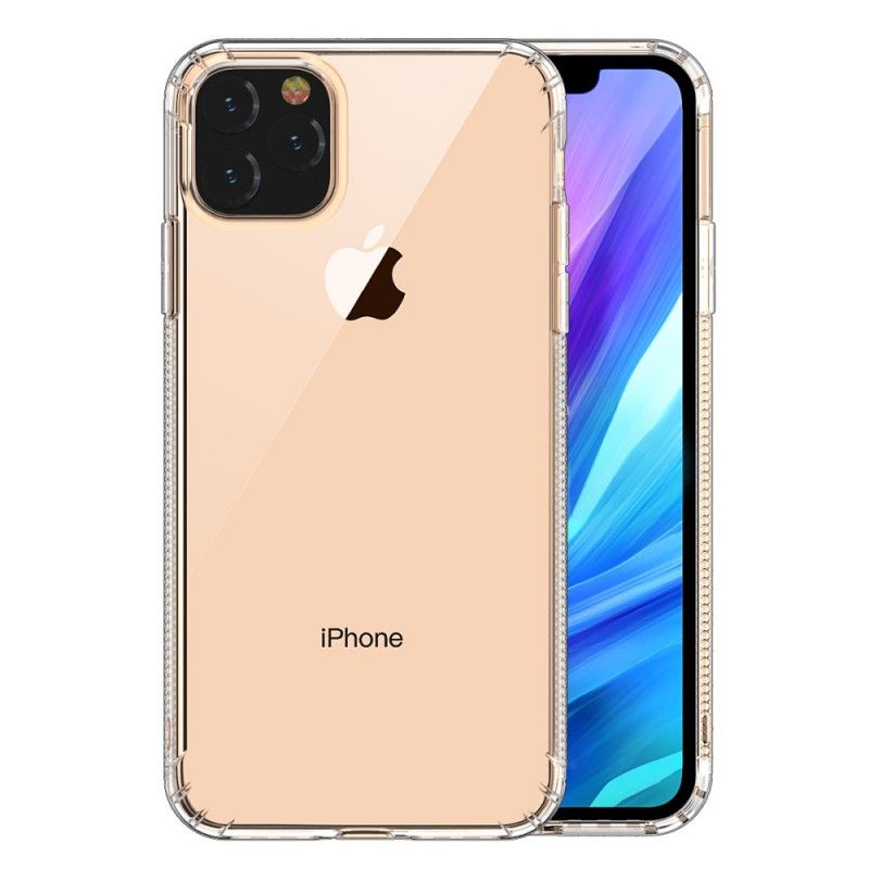 Hoesje voor iPhone 11 Transparant Zwart Transparante Leeu Beschermkussens