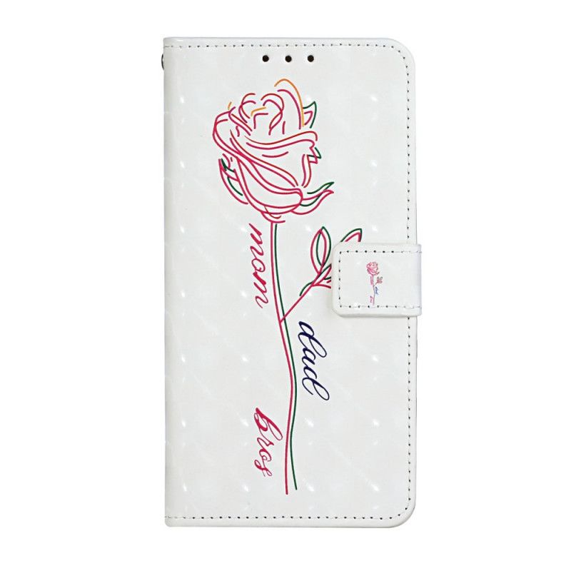 Leren Hoesje voor iPhone 11 Verstelbare Bloemenband