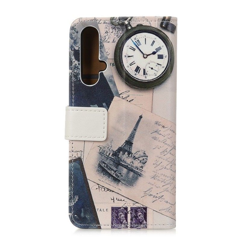 Bescherming Hoesje Honor 20 Telefoonhoesje Eiffeltoren Van De Dichter