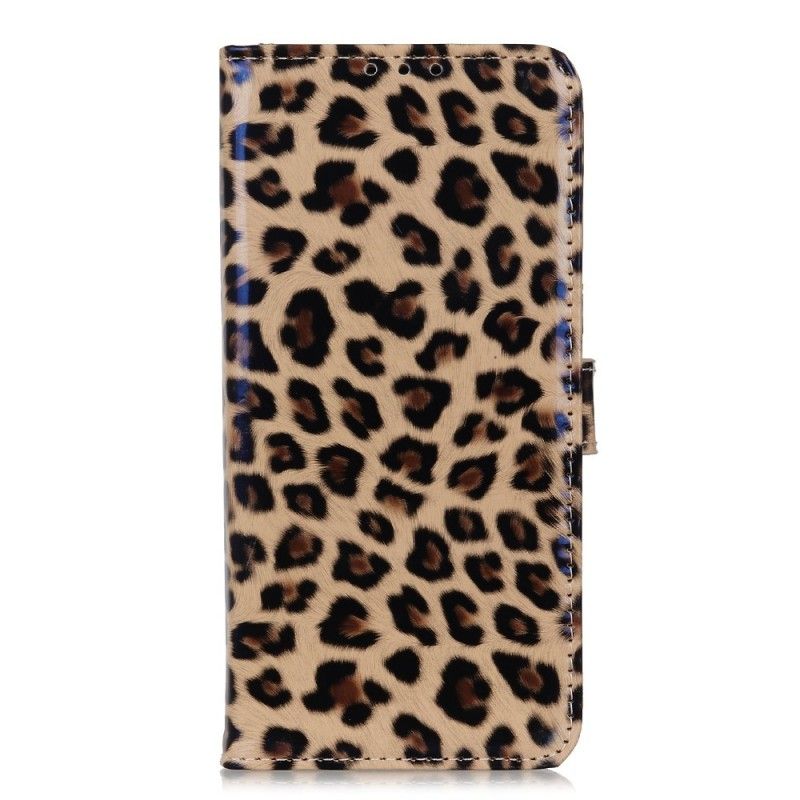 Leren Hoesje Honor 20 Telefoonhoesje Luipaard