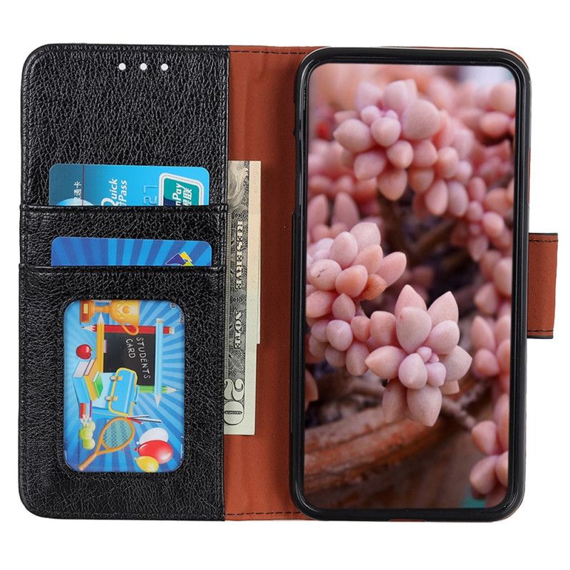 Flip Case Leren Sony Xperia 1 Vi Nappatextuur