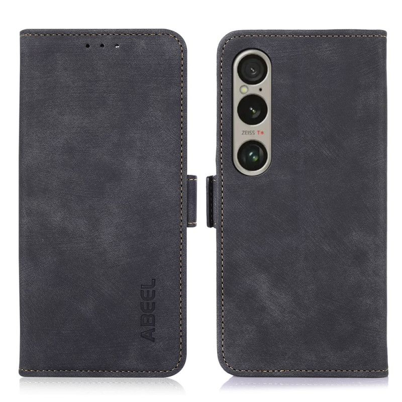 Folio-hoesje Sony Xperia 1 Vi Retro Abeel