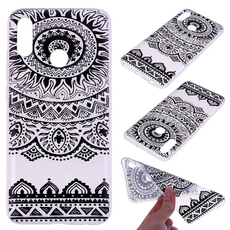 Case Hoesje Honor 10 Lite Telefoonhoesje Bloemen Mandala