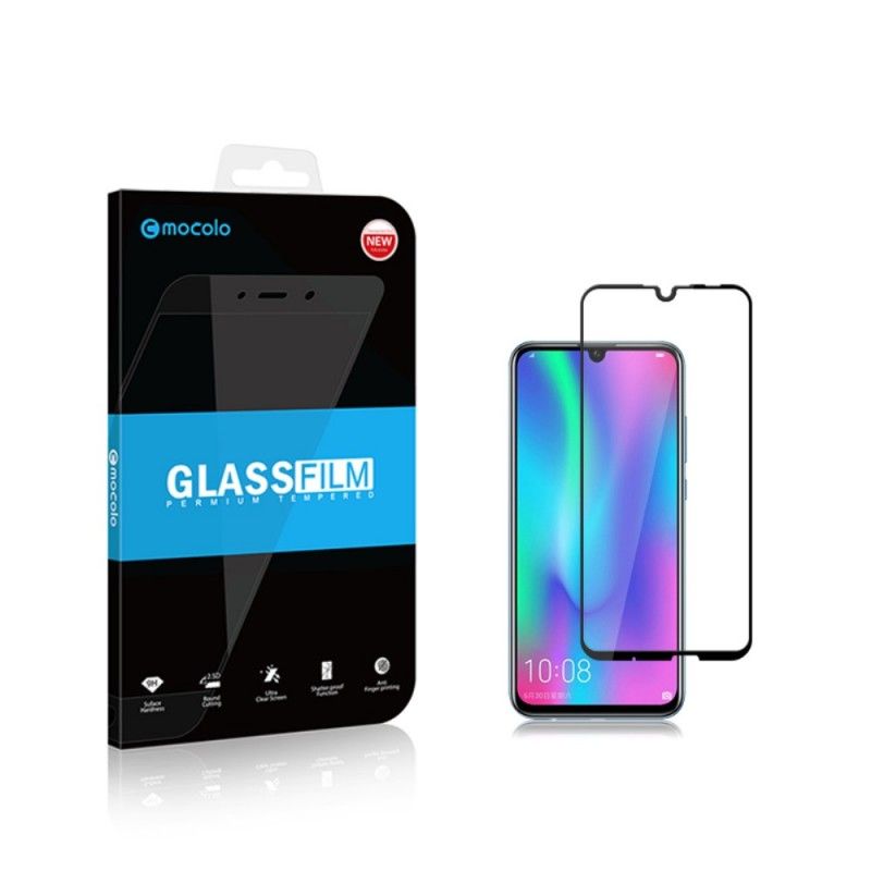 Gehard Glas Bescherming Honor 10 Lite Zwart Mocolo