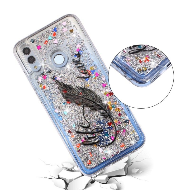 Hoesje voor Honor 10 Lite Leven & Liefde Glitter