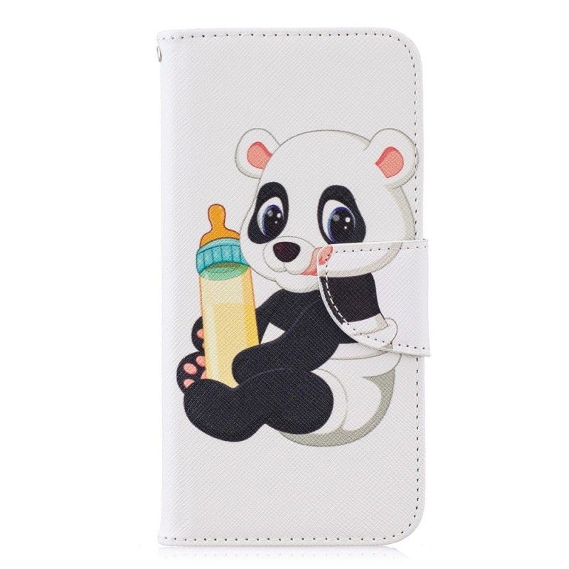 Leren Hoesje voor Honor 10 Lite Babypanda