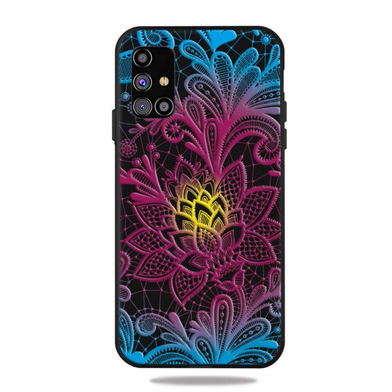 Case Hoesje Samsung Galaxy M51 Telefoonhoesje Intens Bloemig