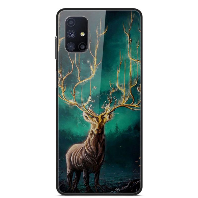 Case Hoesje Samsung Galaxy M51 Telefoonhoesje Koning Van Het Hert