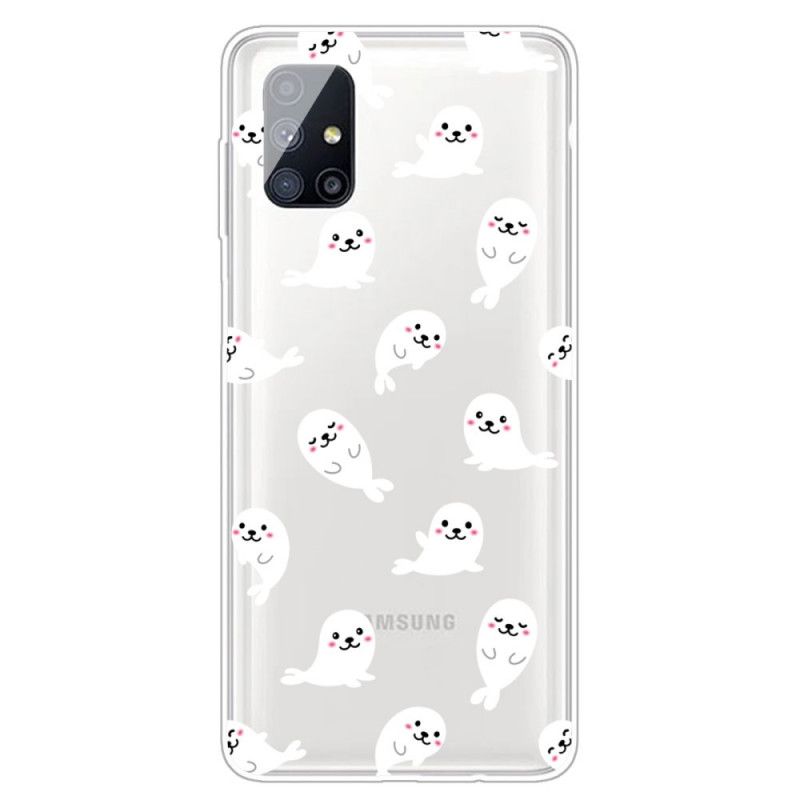 Cover Hoesje Samsung Galaxy M51 Telefoonhoesje Topzeeleeuwen