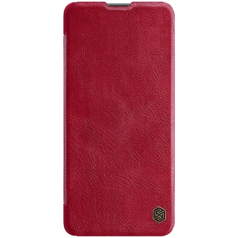 Folio-hoesje Samsung Galaxy M51 Rood Zwart Nillkin Qin-Reeks