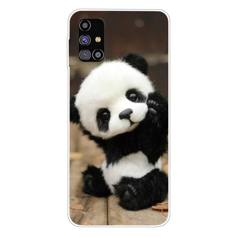 Hoesje Samsung Galaxy M51 Flexibele Panda