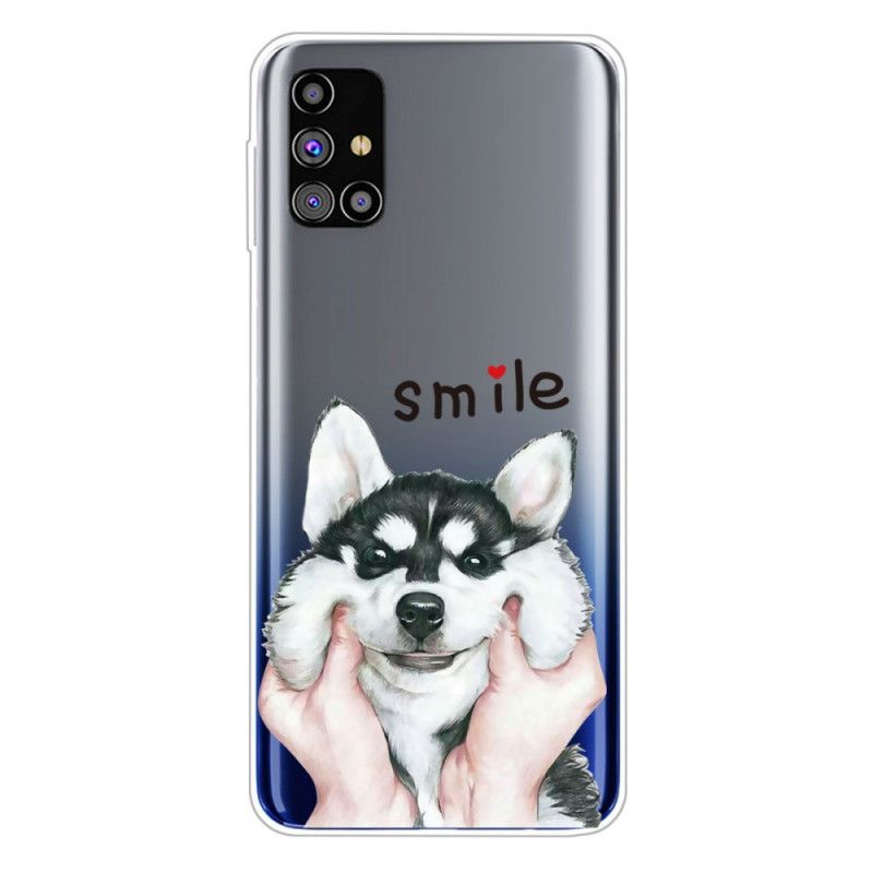 Hoesje Samsung Galaxy M51 Glimlach Hond