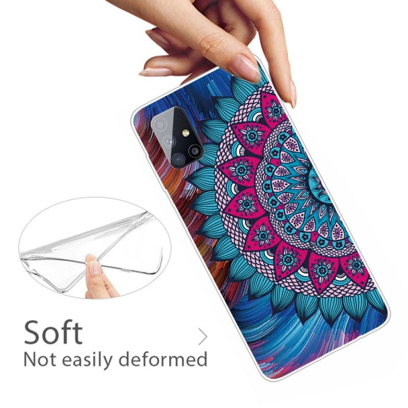 Hoesje Samsung Galaxy M51 Kleurrijke Mandala