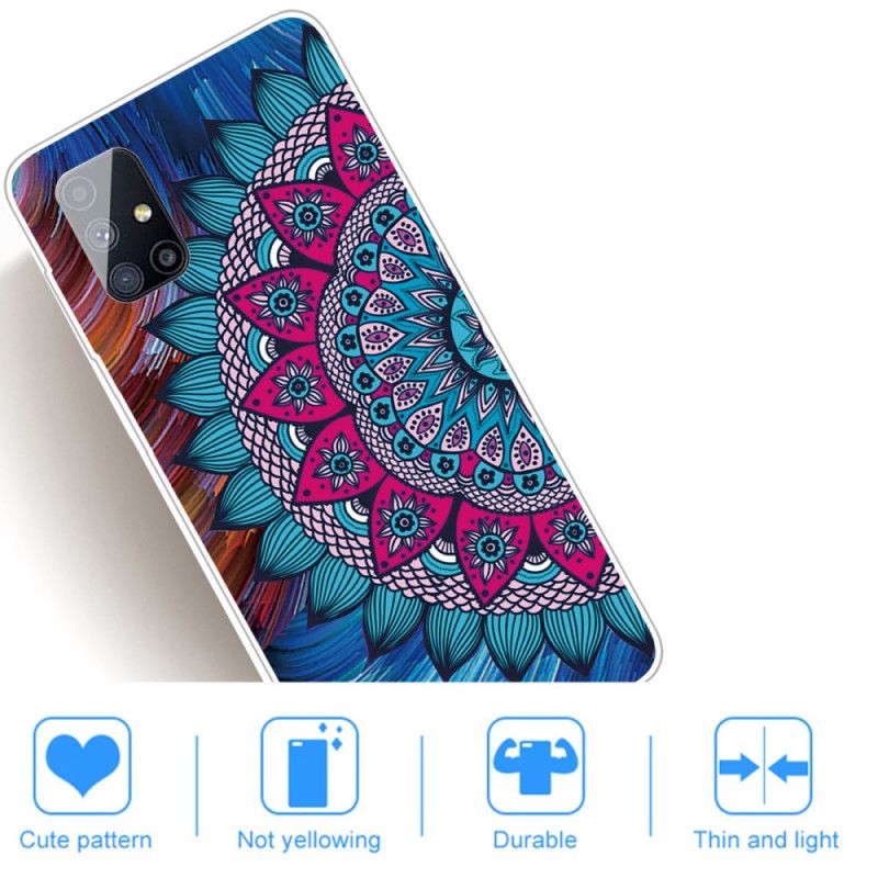 Hoesje Samsung Galaxy M51 Kleurrijke Mandala