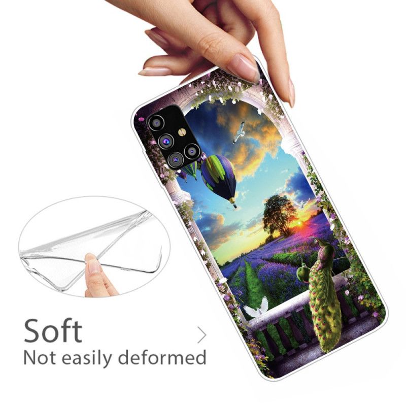 Hoesje Samsung Galaxy M51 Luchtballonslang