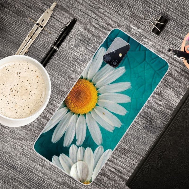 Hoesje Samsung Galaxy M51 Madeliefje