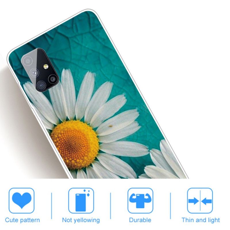 Hoesje Samsung Galaxy M51 Madeliefje