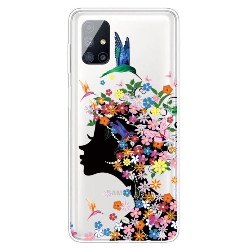 Hoesje Samsung Galaxy M51 Mooi Bloemhoofdje