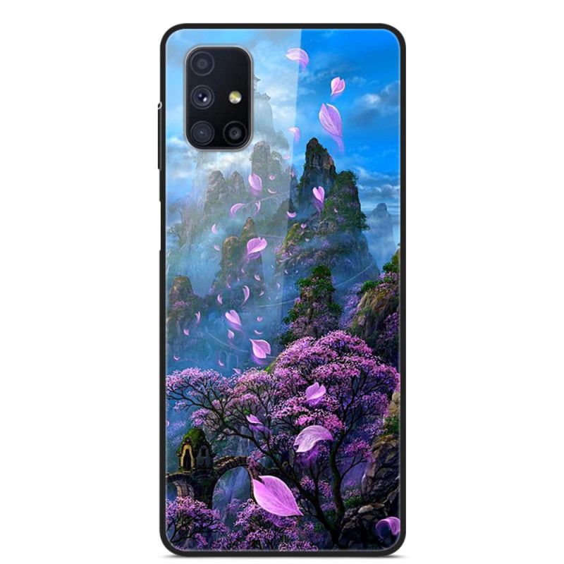 Hoesje Samsung Galaxy M51 Telefoonhoesje Denkbeeldig Landschap