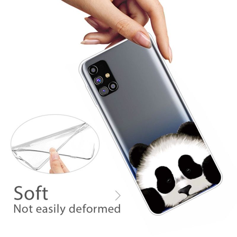 Hoesje Samsung Galaxy M51 Transparante Panda