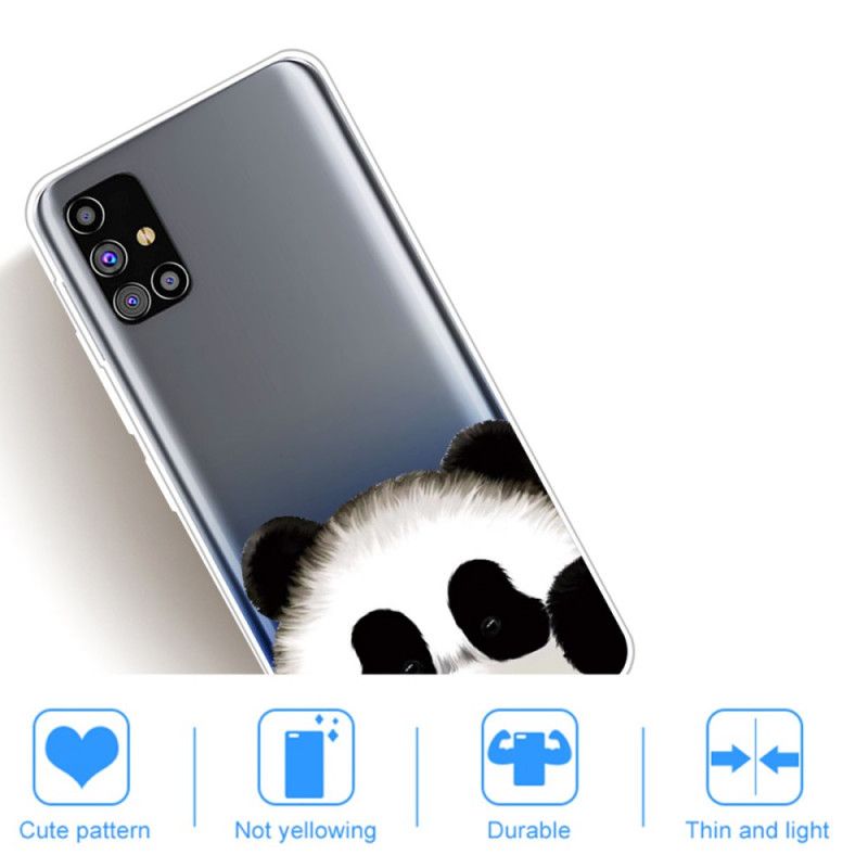 Hoesje Samsung Galaxy M51 Transparante Panda