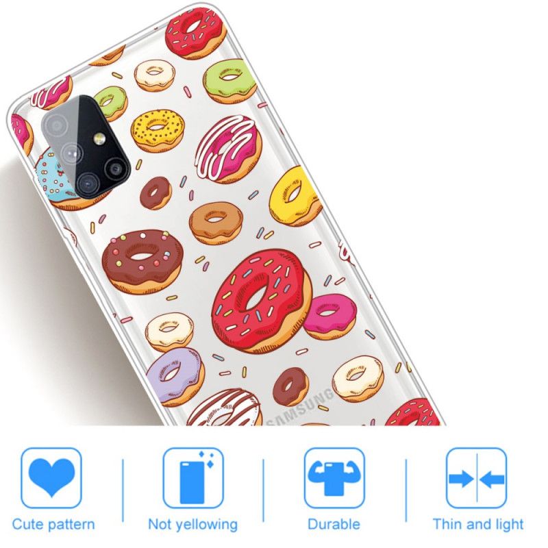 Hoesje voor Samsung Galaxy M51 Hou Van Donuts