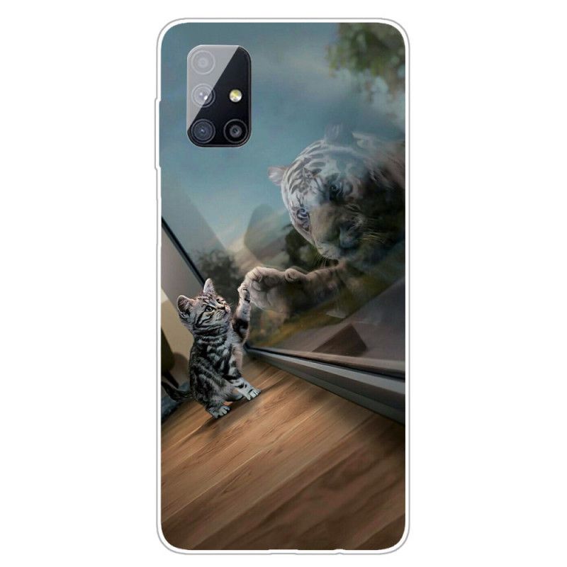 Hoesje voor Samsung Galaxy M51 Kittendroom