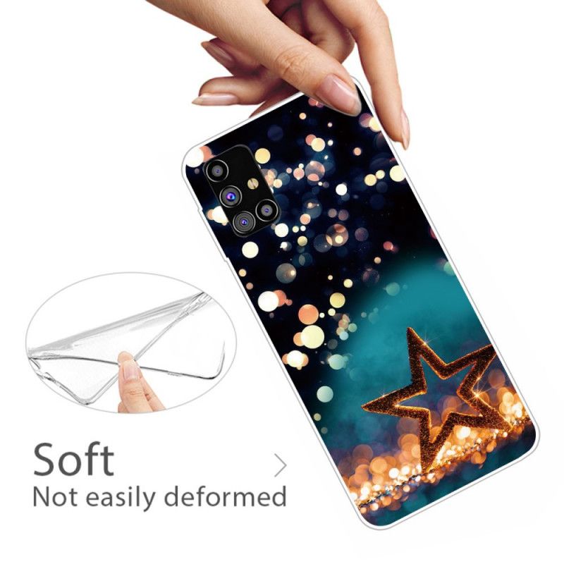 Hoesje voor Samsung Galaxy M51 Sterrenslang