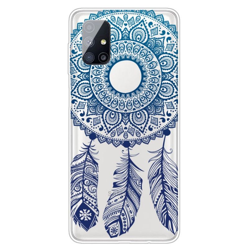 Hoesje voor Samsung Galaxy M51 Unieke Bloemenmandala