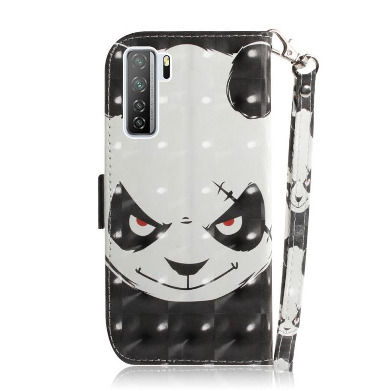 Cover Folio-hoesje Huawei P40 Lite 5G Telefoonhoesje Boze Panda