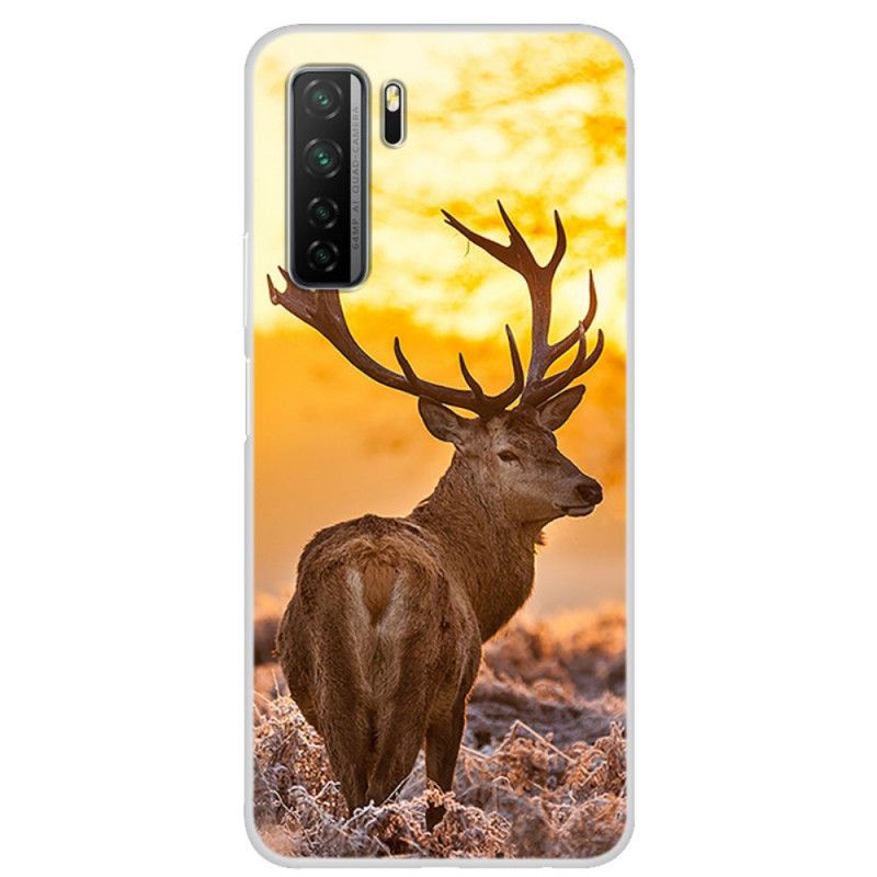 Hoesje Huawei P40 Lite 5G Hert En Landschap