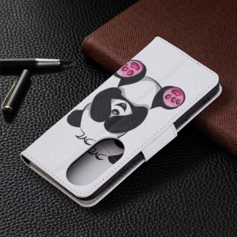 Bescherming Hoesje Huawei P50 Panda Op Bamboe